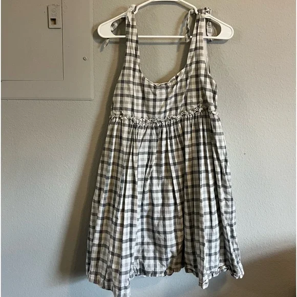 Babydoll Dress Urban Outfitters Pink Gingham Dress Urban